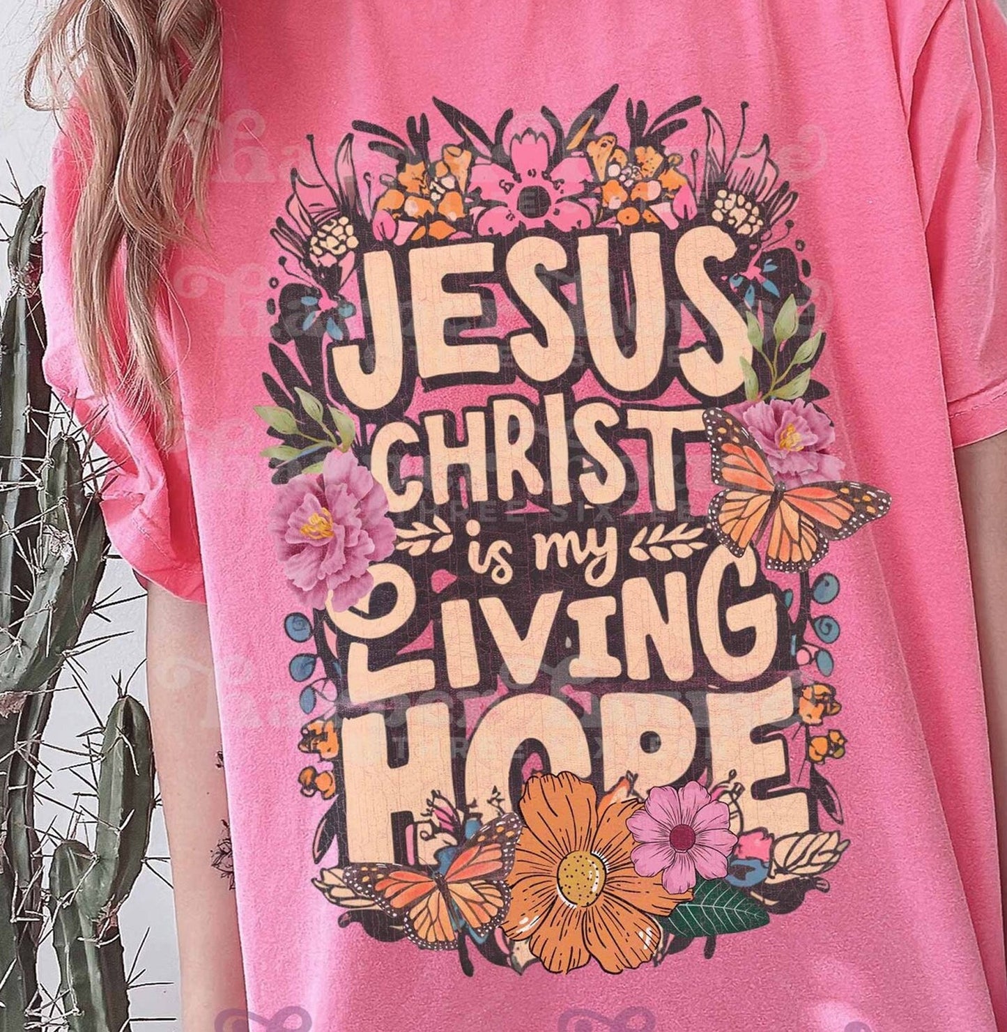 Jesus Christ My Living Hope Graphic Tee