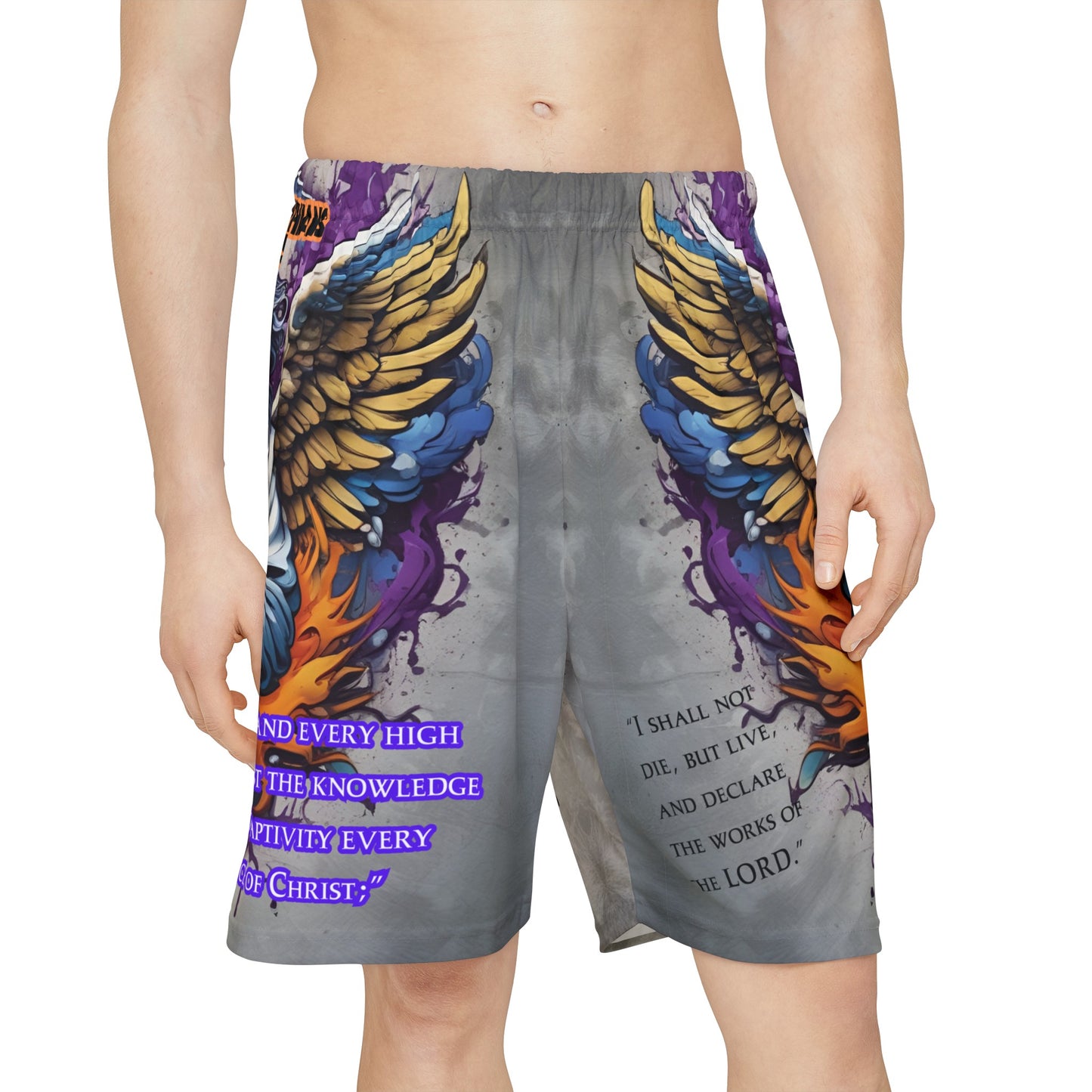 2 Corinthians 10:5 Men’s Sports Shorts