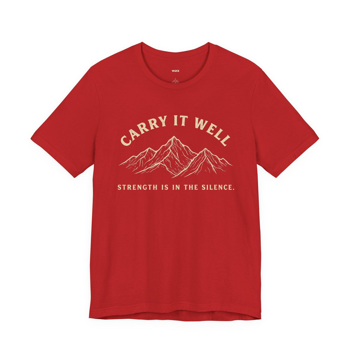 Carry It Well Tee β Mountain Strength Graphic T-Shirt | Wear Your Worship