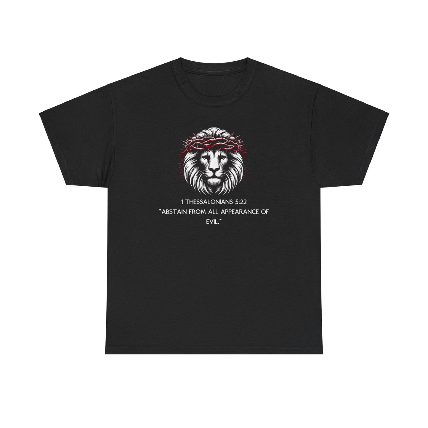Abstain!! Unisex Heavy Cotton Tee - '1 Way, Truth, Life'