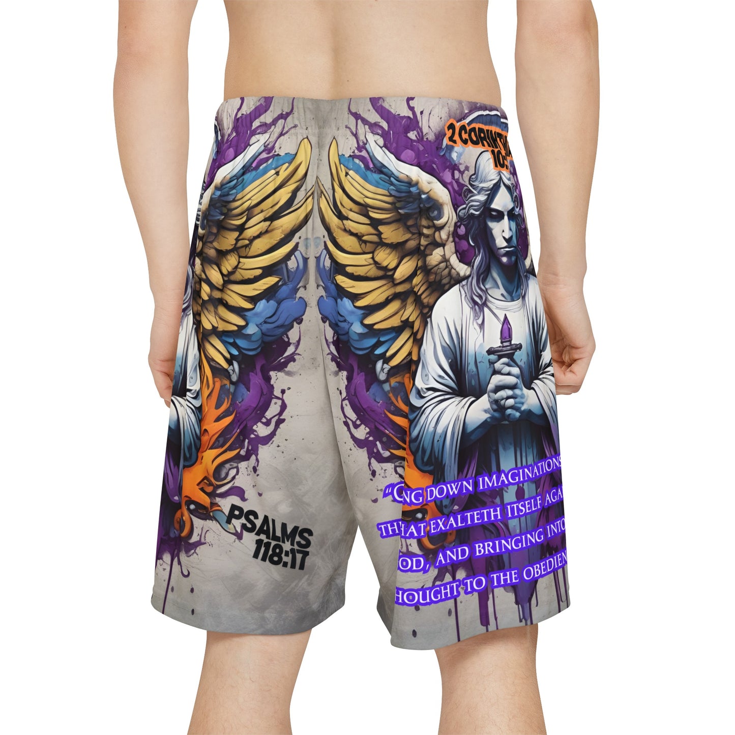 2 Corinthians 10:5 Men’s Sports Shorts
