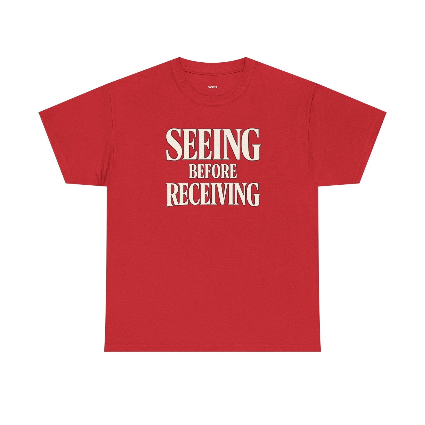 Seeing Before Receiving — Guinness World Records Commemorative Tee