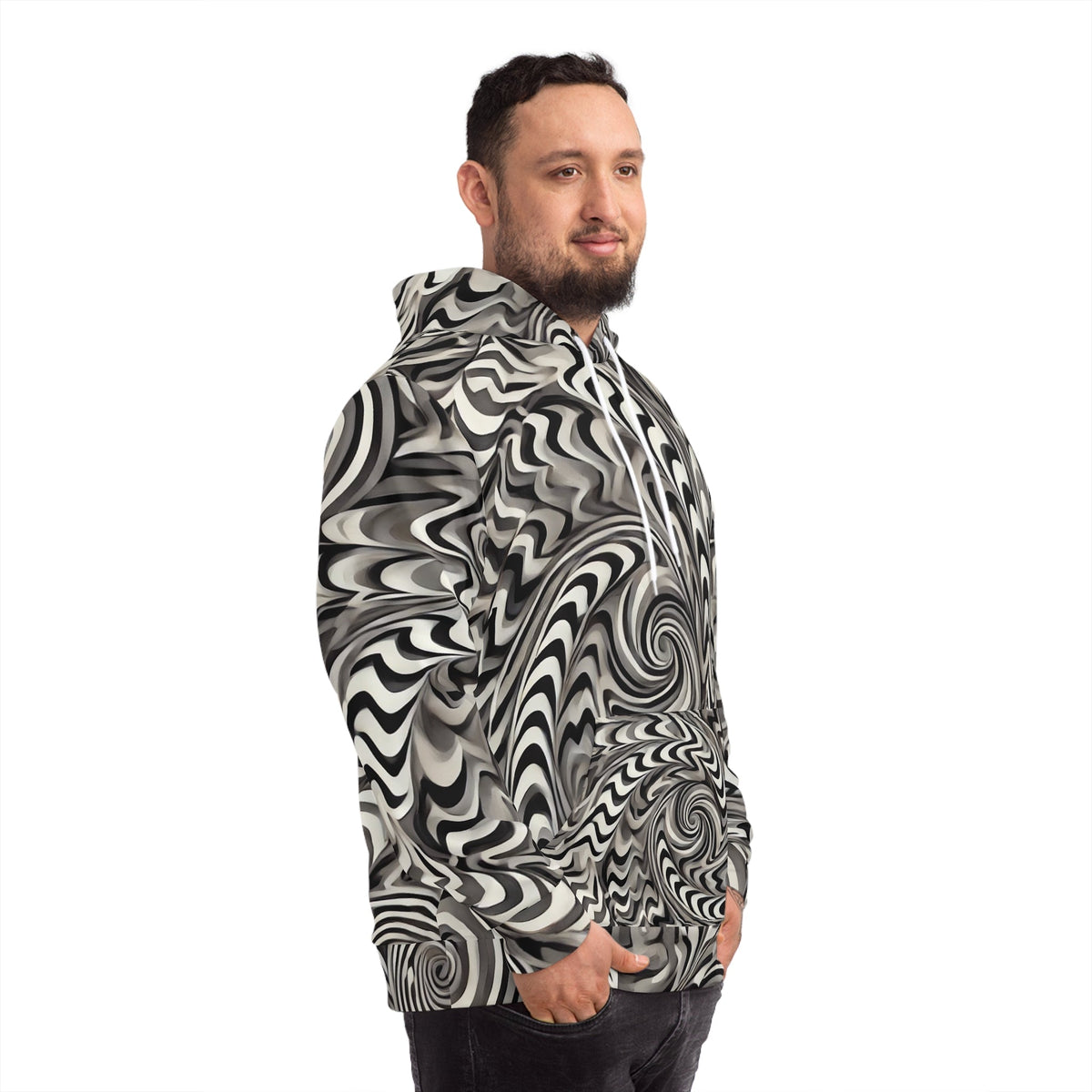 Inverse Reflection Hoodie — Anti-Surveillance Streetwear