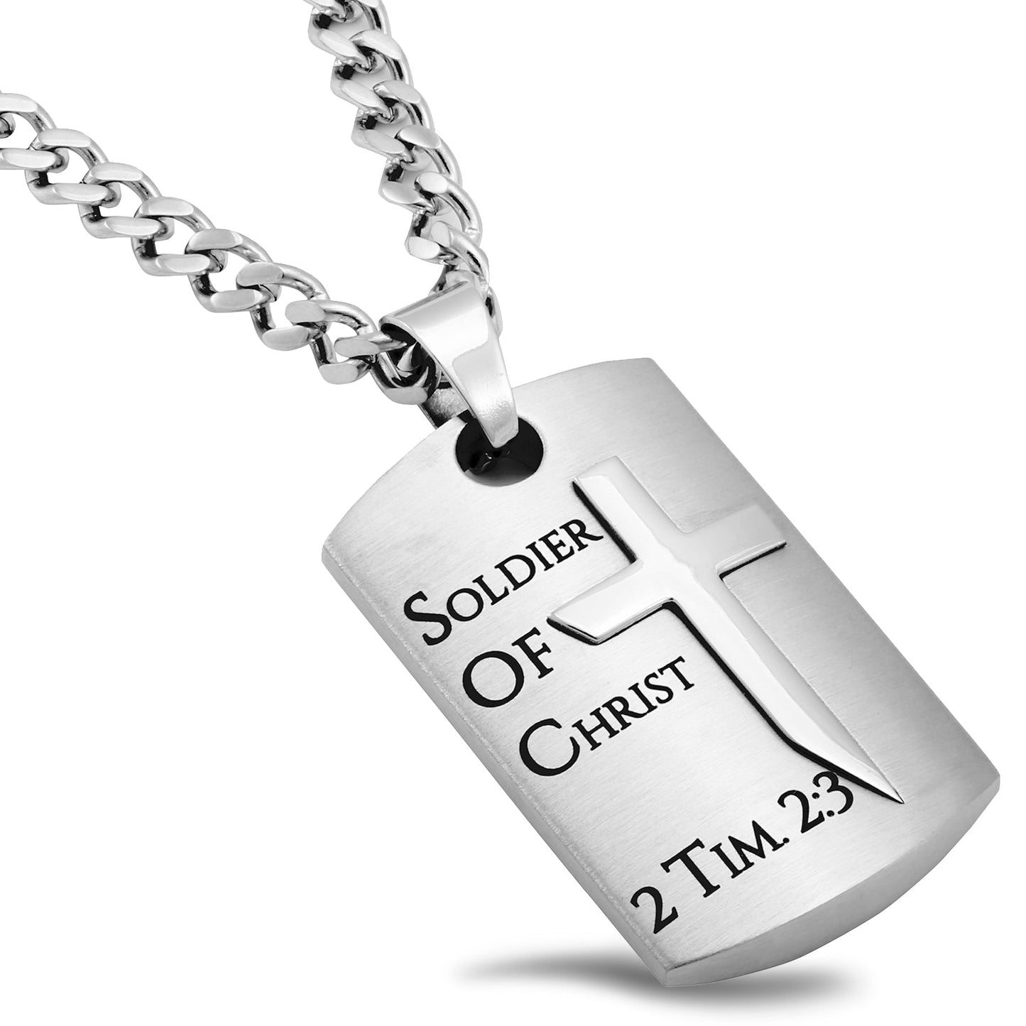 Guardian Shield Cross Necklace