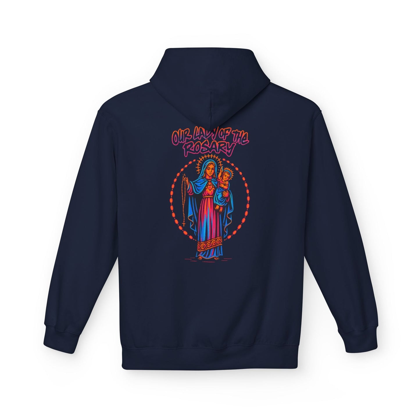 Our Lady of the Rosary | Catholic Hoodie | Marian Faith