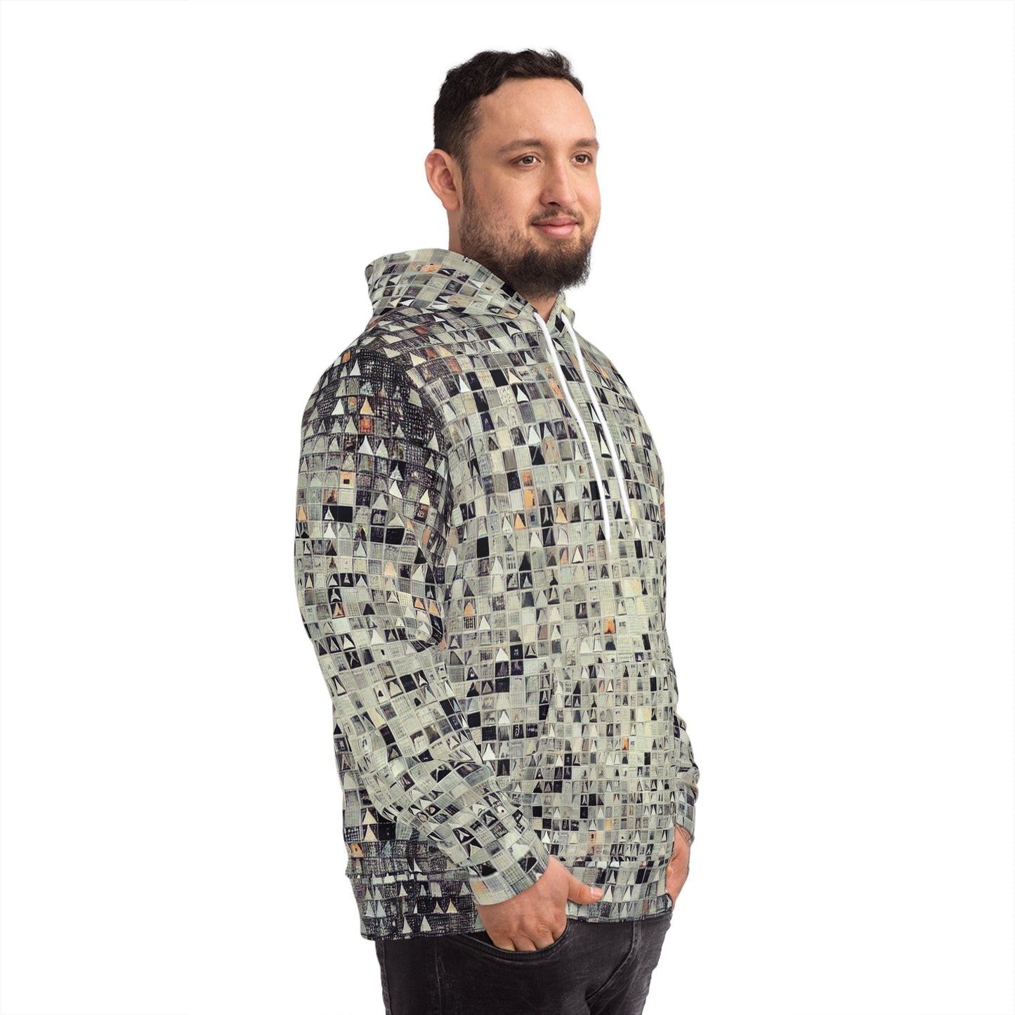 Pixel Disruption Hoodie — Anti-Surveillance Streetwear