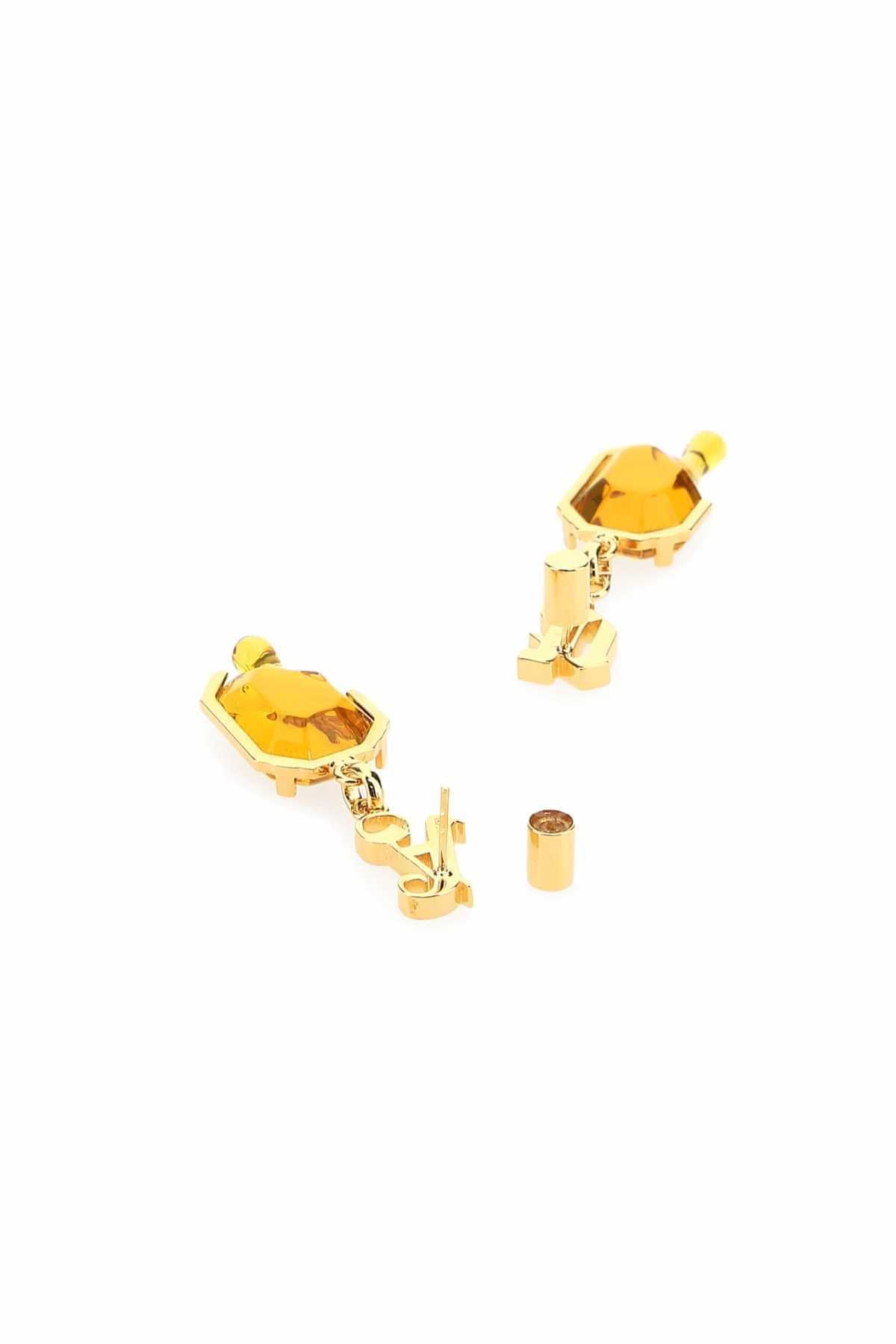 Palm Angels Women Golden Metal Earrings