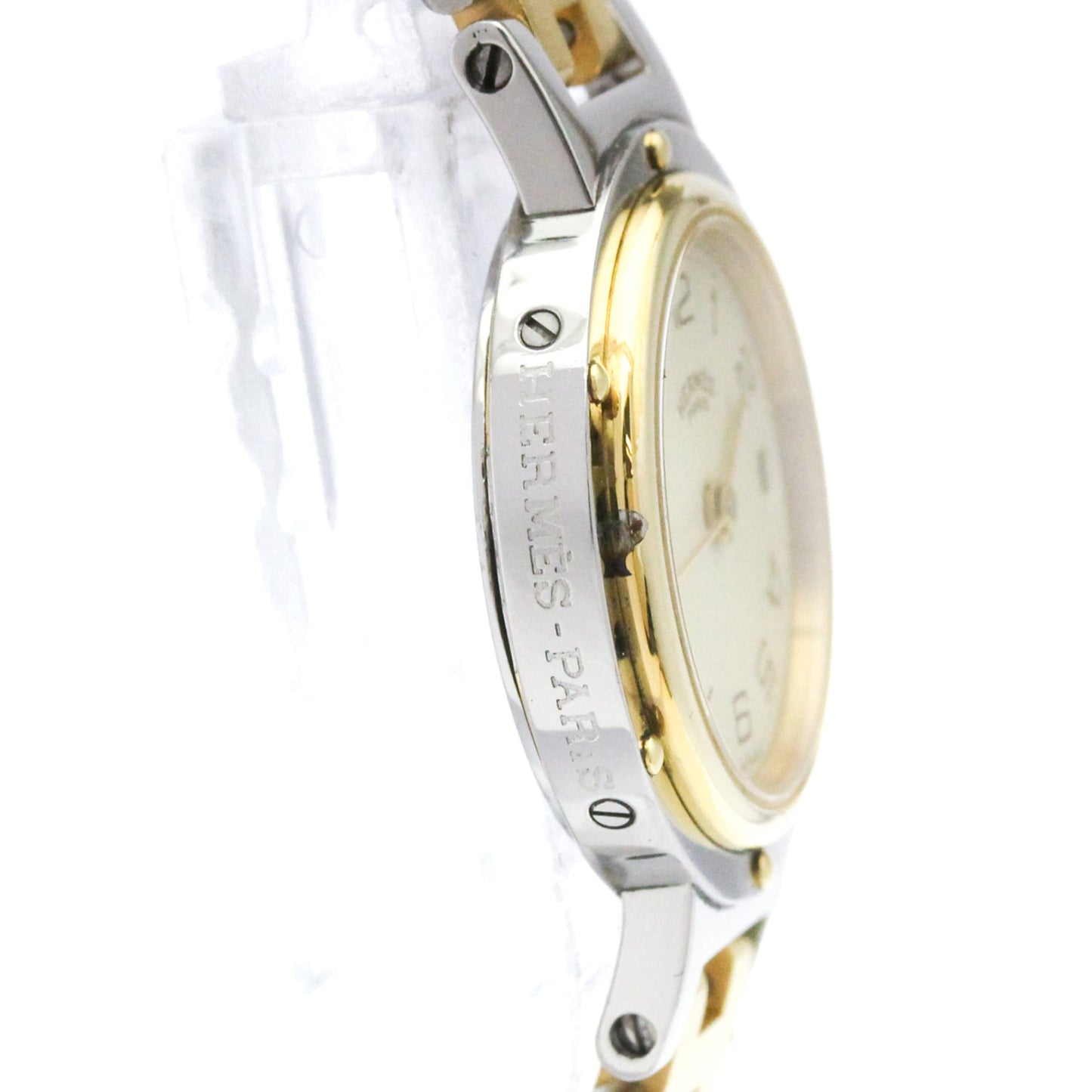 Hermès Clipper · Gold Plated Steel · Quartz
