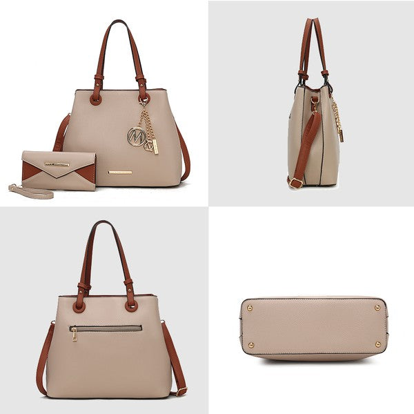 MKF Kearny Women Tote Handbag and Wallet - 2PCS