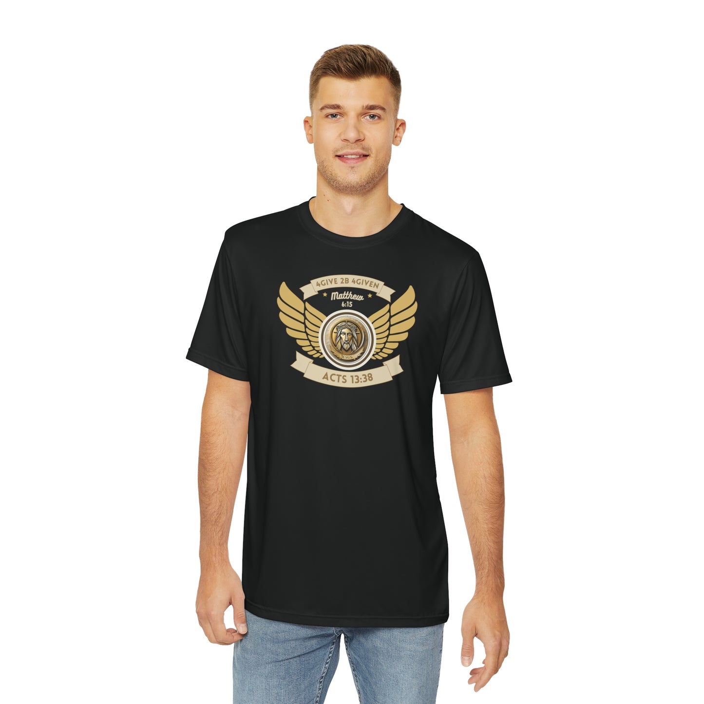 4Give 2B 4Given Men's Polyester Tee