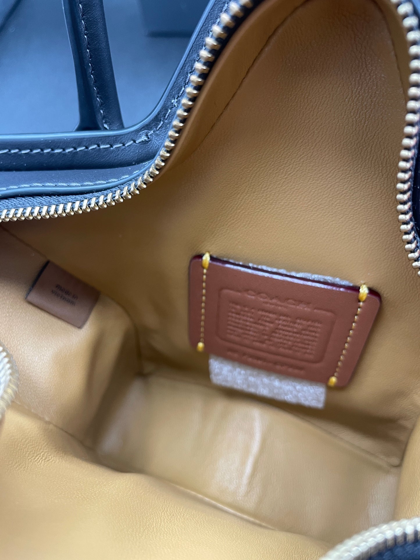 Coach Star Bag In Regenerative Leather Imported