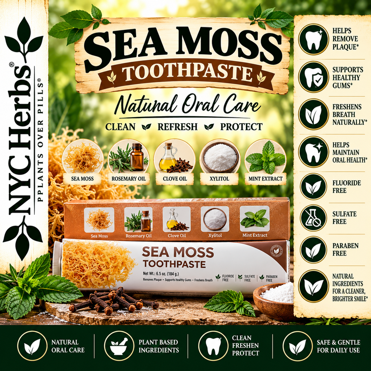 Toothpaste - Seamoss