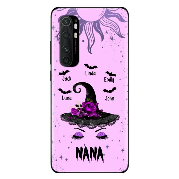 Personalized Mother Witch Phone Case - Up to 5 Kid's Name - Best Gift For Mother - Grandma,Gigi,Nana,Mama,Gigi
