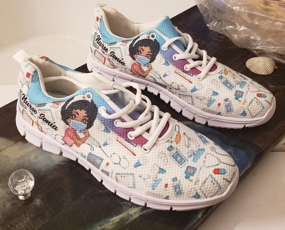 Personalized Physiotherapist Sneakers - Gift Idea For Physiotherapist/Birthday