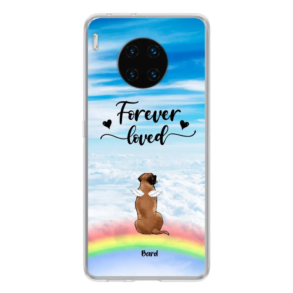 Personalized Memorial Pets Phone Case - Up to 5 Pets - Memorial Gift For Dog Lovers/Cat Lovers - Forever Loved - Phone Case For Xiaomi, Oppo And Huawei - AXSIO5