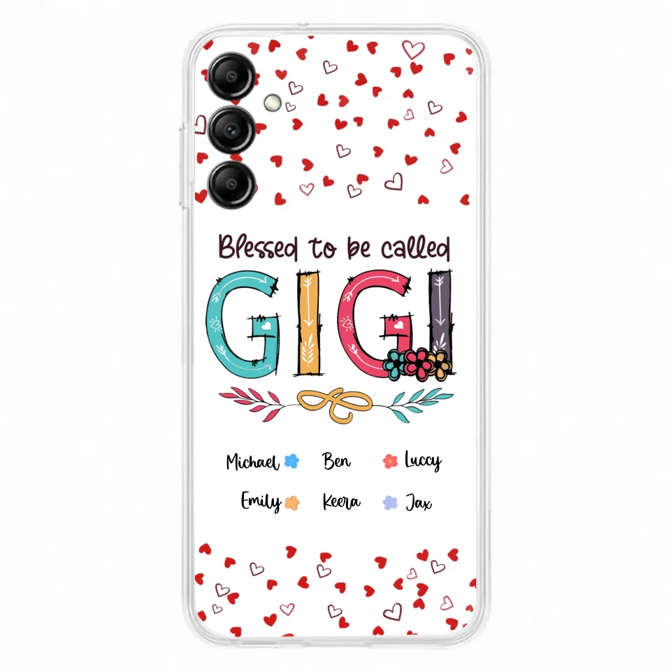 Custom Personalized Phone Case - I Love Being Grandma - R5OIKQ