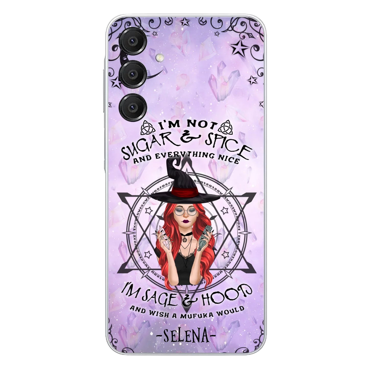 Custom Personalized Witch Phone Case - Best Halloween Gift - Case For iPhone And Samsung -
DFESX1