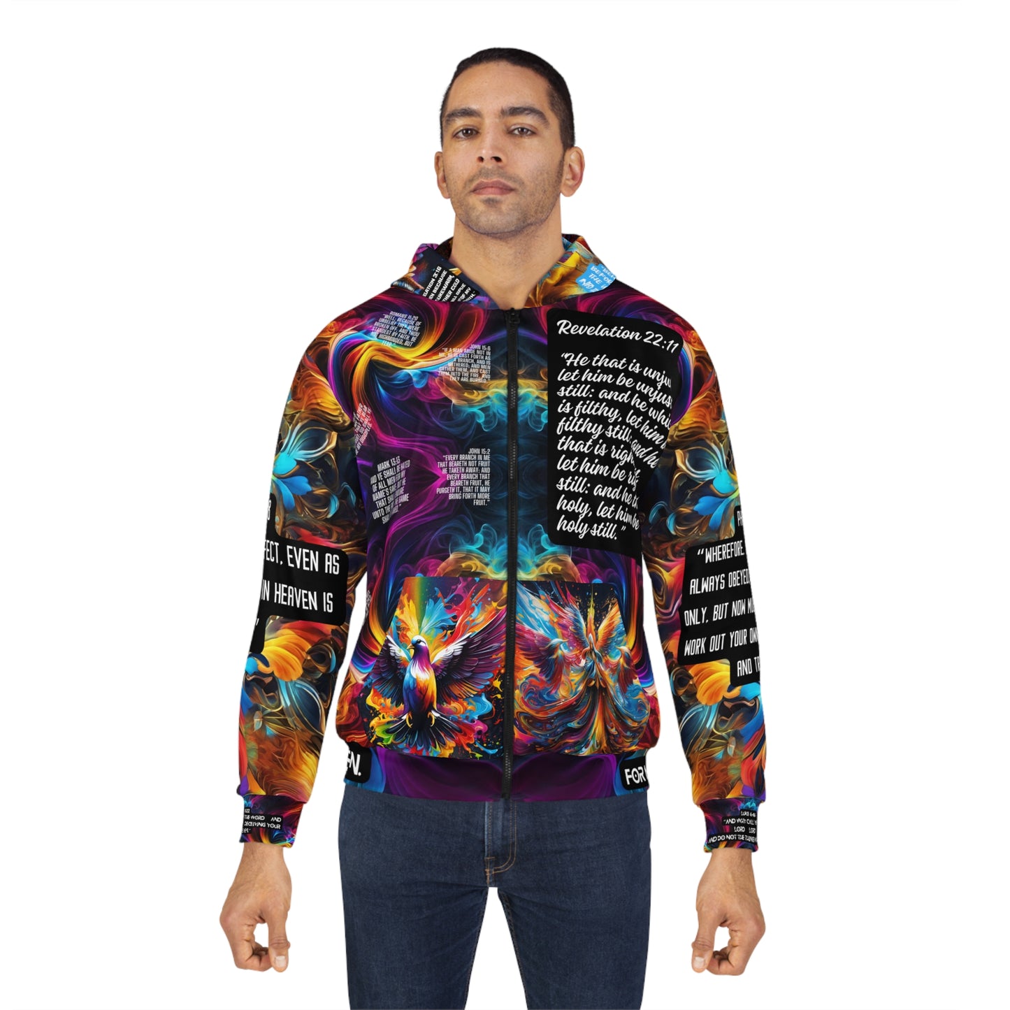 Jesus Unisex Zip Hoodie