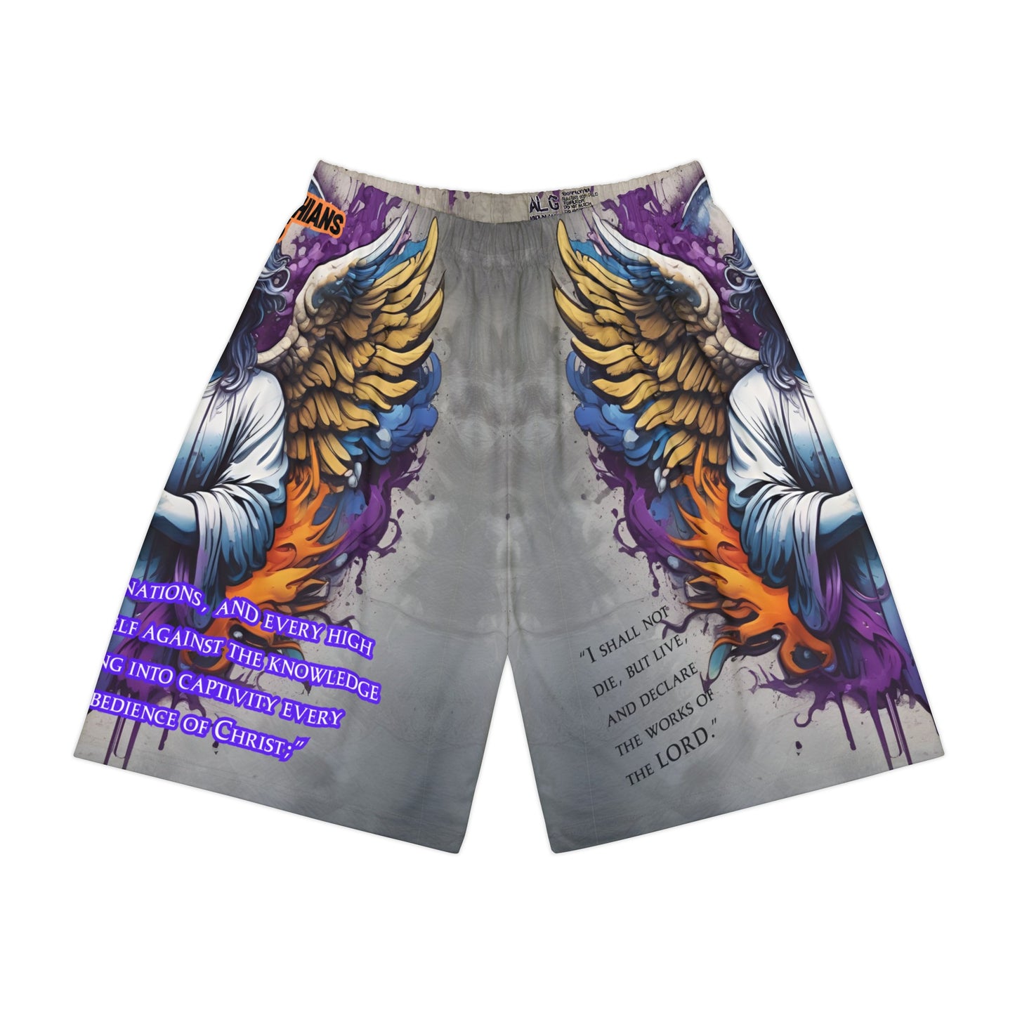 2 Corinthians 10:5 Men’s Sports Shorts