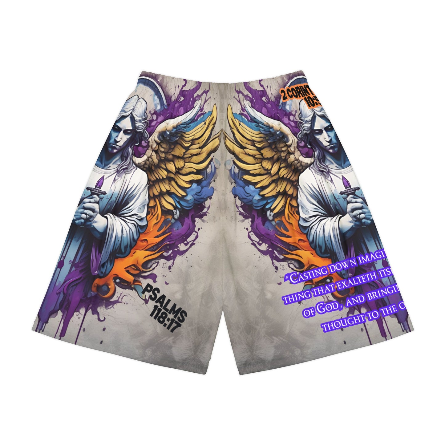 2 Corinthians 10:5 Men’s Sports Shorts