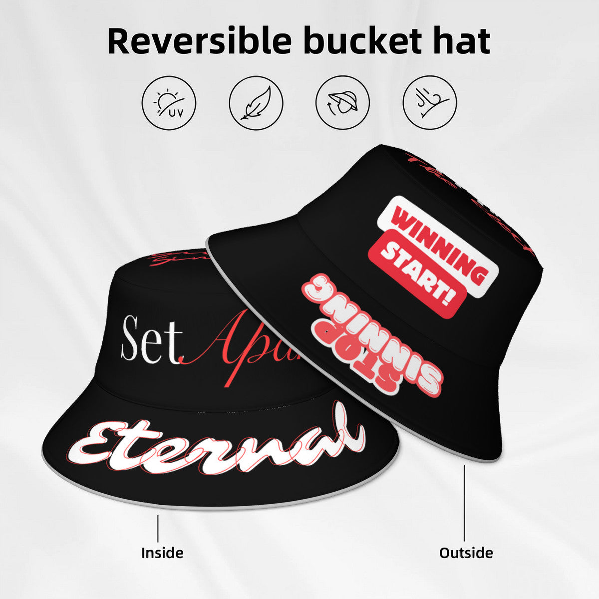 144K Reflective Bucket Hat