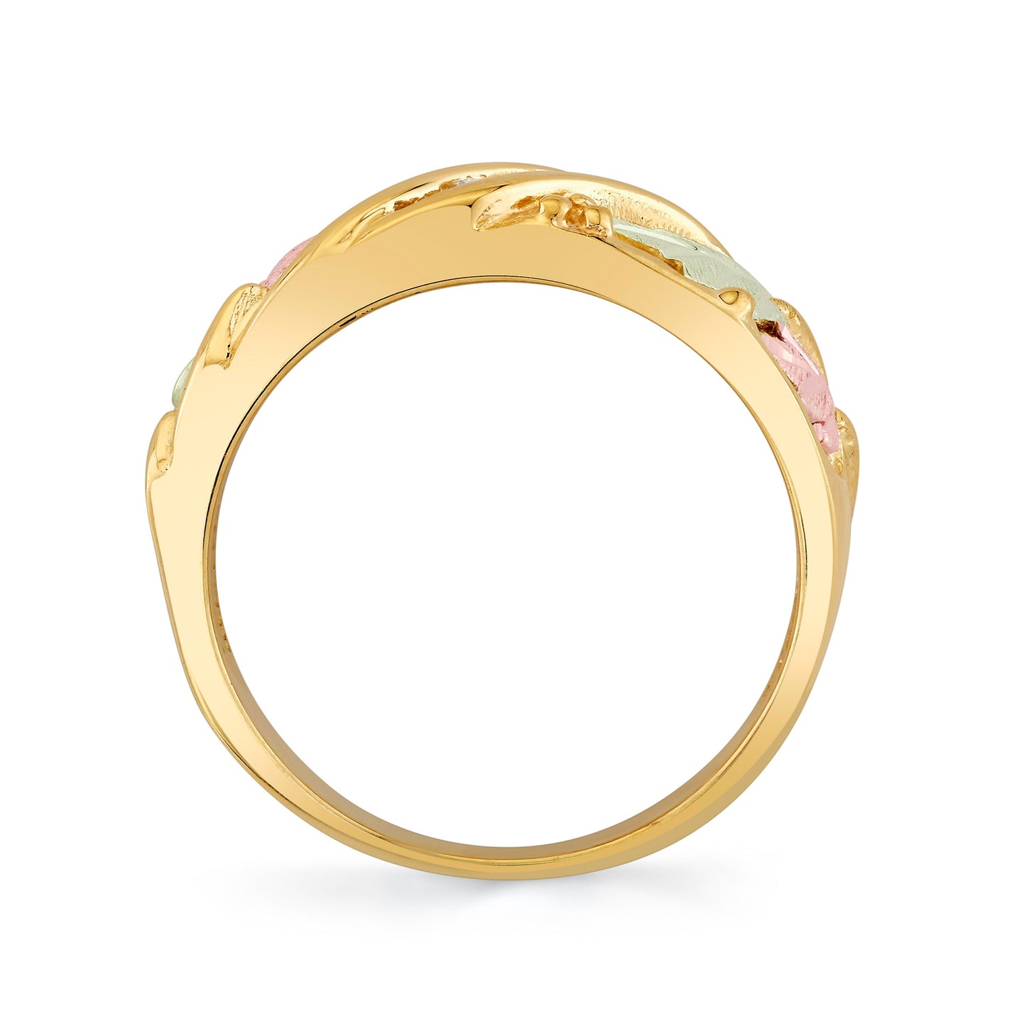 Three Diamond - Black Hills Gold Ladies Ring