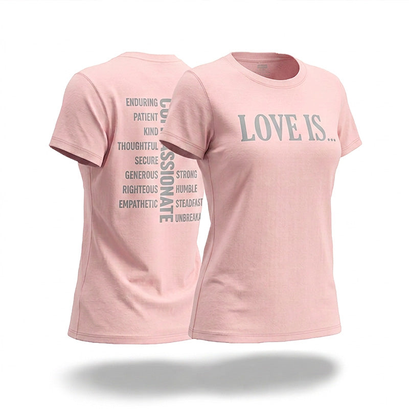 LOVE IS... T-Shirt (Pink) *PRE-ORDER*