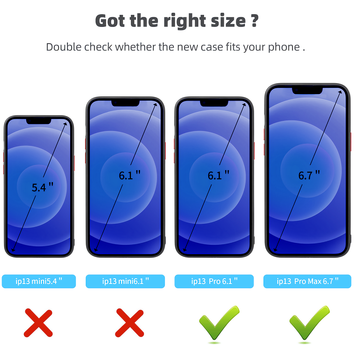 Panda iPhone 13 Matte Back with Soft Texture Edge Case (3 cameras)