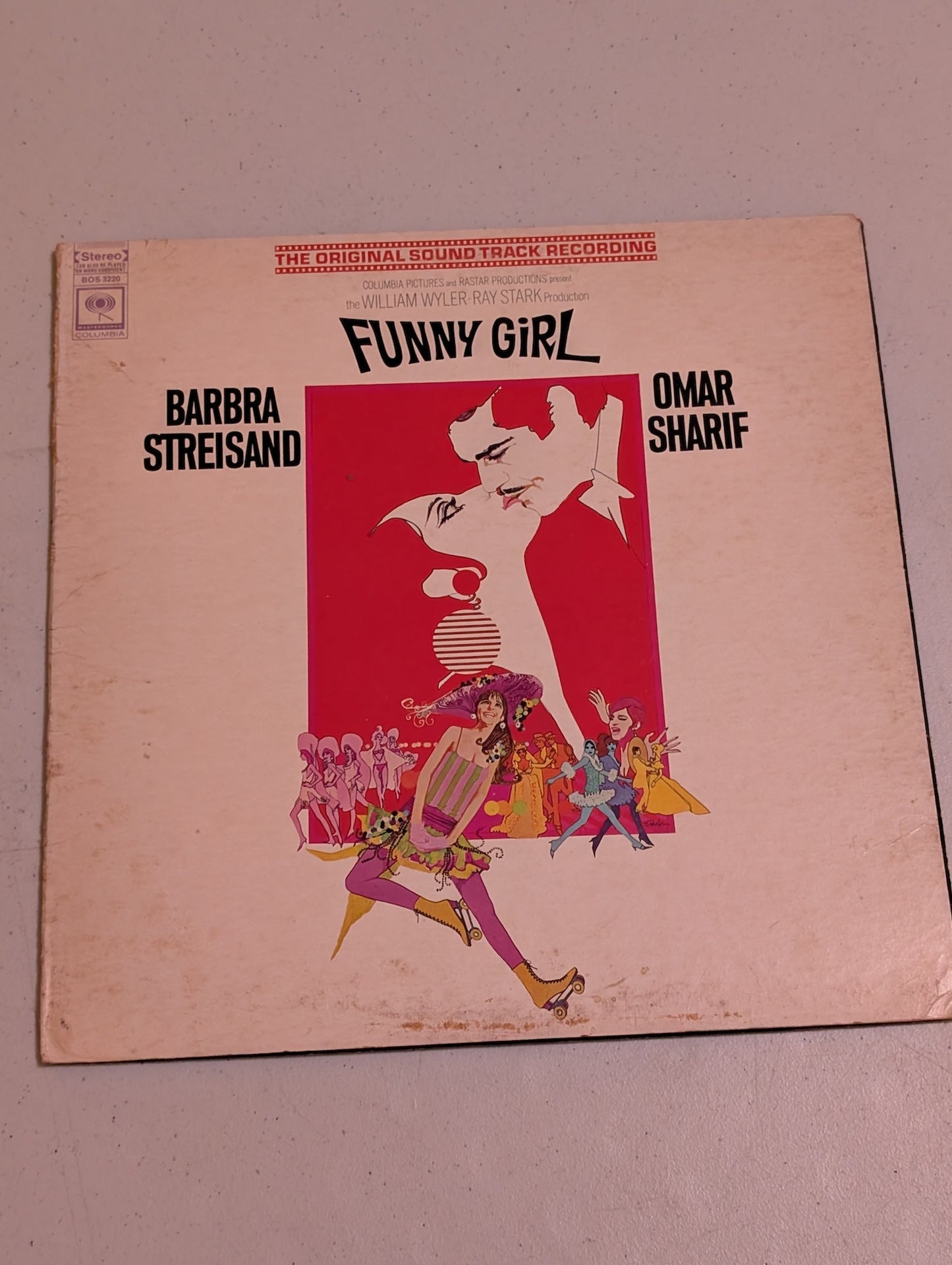 Barbra Streisand And Omar Sharif Funny Girl Columbia Masterworks LP Records