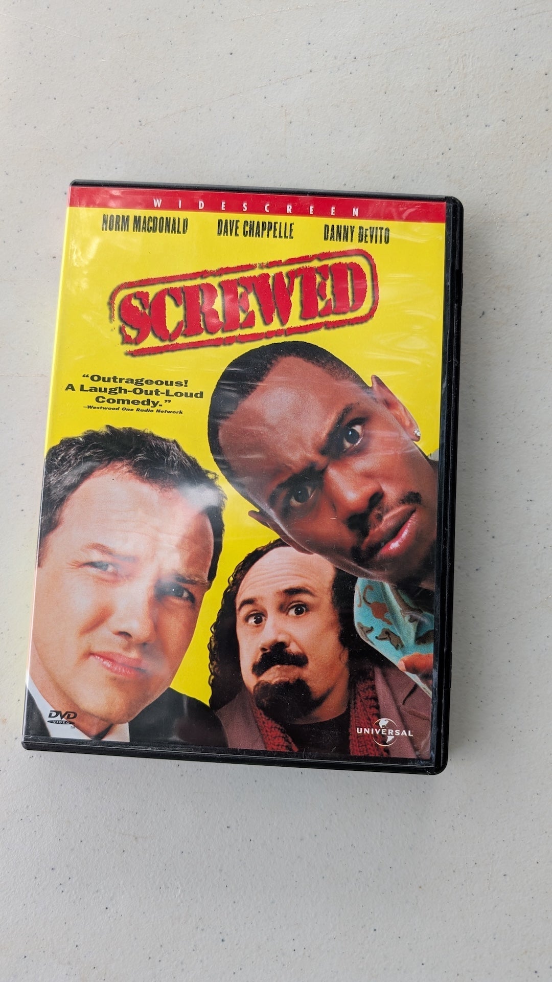 Screwed (DVD, 2000) Dave Chappelle • Norm MacDonald • Danny Devito