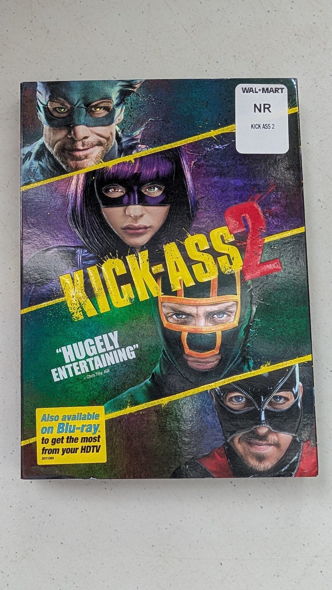 Kick-Ass 2 (DVD, 2013, R) Aaron Taylor-Johnson, Chloë Grace Moretz, Jim Carrey