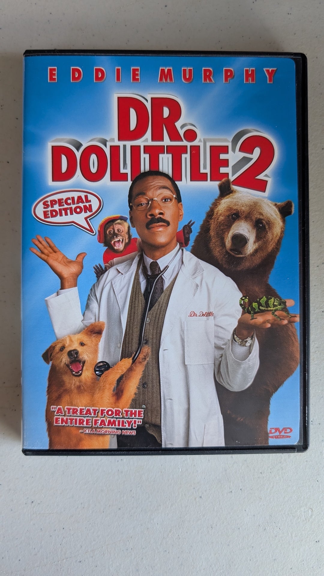 Dr. Dolittle 2 (DVD, 2001, PG) Eddie Murphy, Kristen Wilson, Raven-Symoné