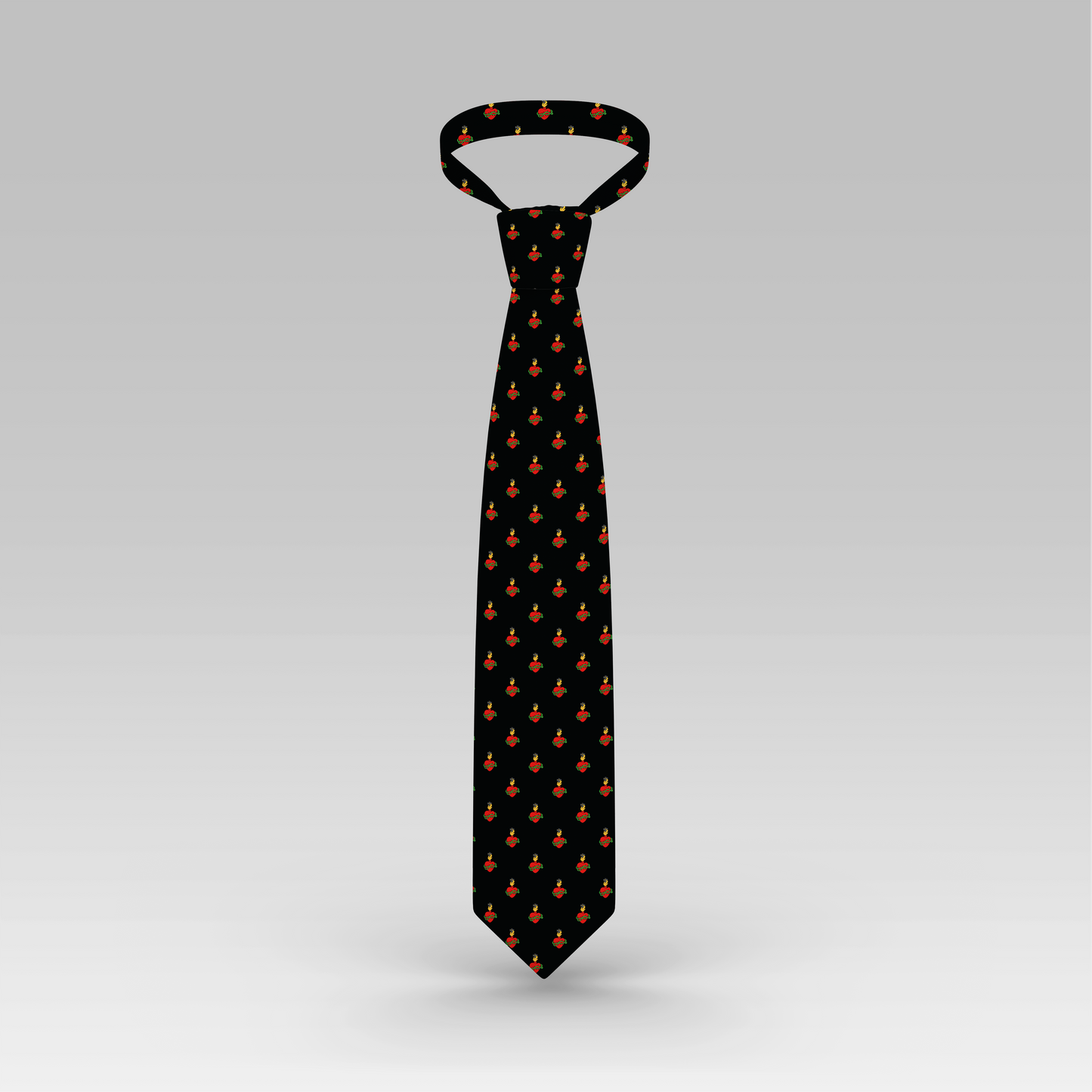 Extra Long Sacred Heart of Jesus Necktie
