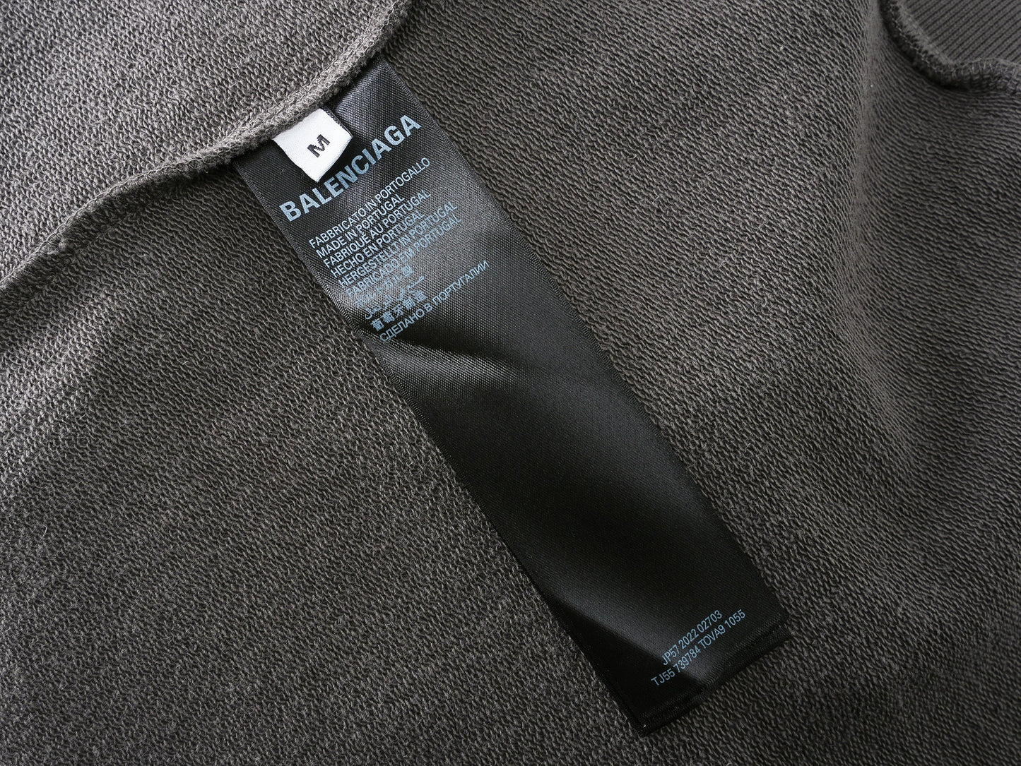 Balenciaga human being zip hoodie