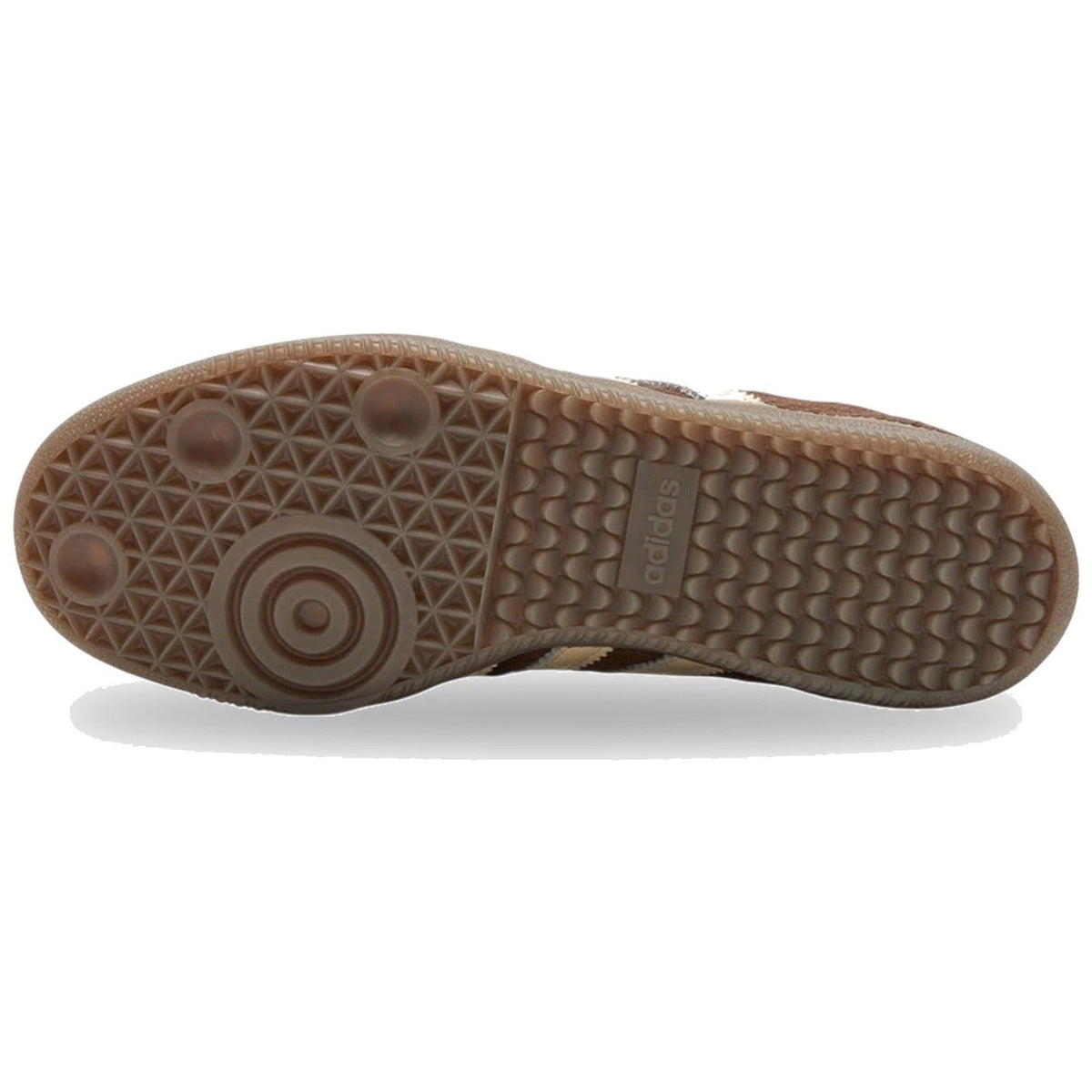 Adidas Samba OG Dark Brown Cream Blue Pony Hair (Women's)