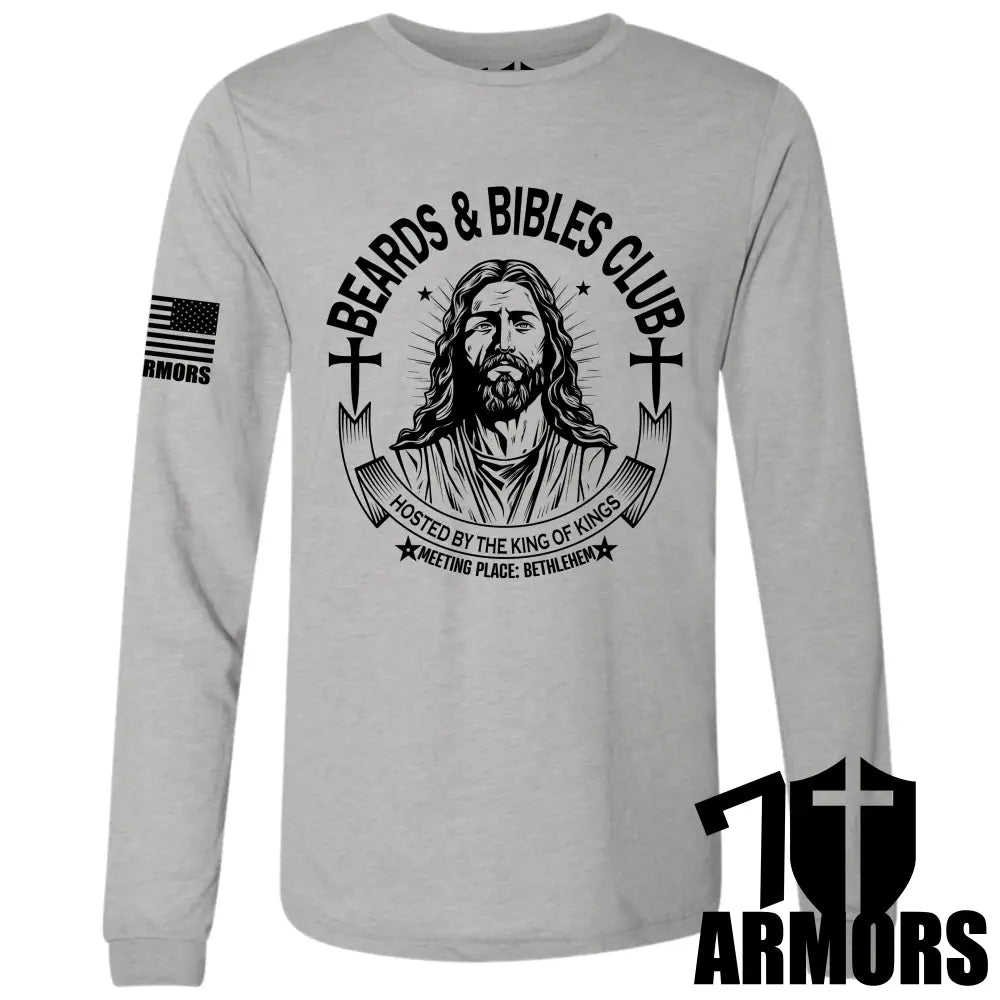 BEARDS AND BIBLES CLUB LONG SLEEVE