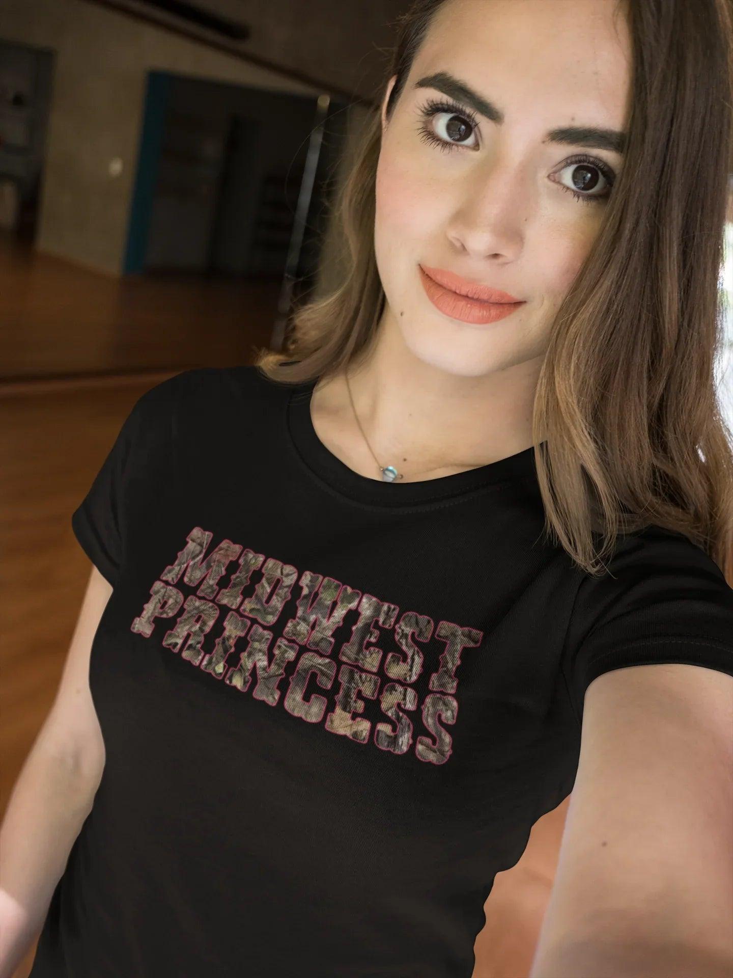 Midwest Princess Camo Graphic Tee
