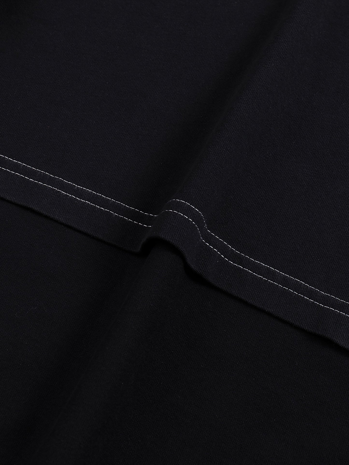 Fearless Contrast-Stitch Tee – Built to Stand Out