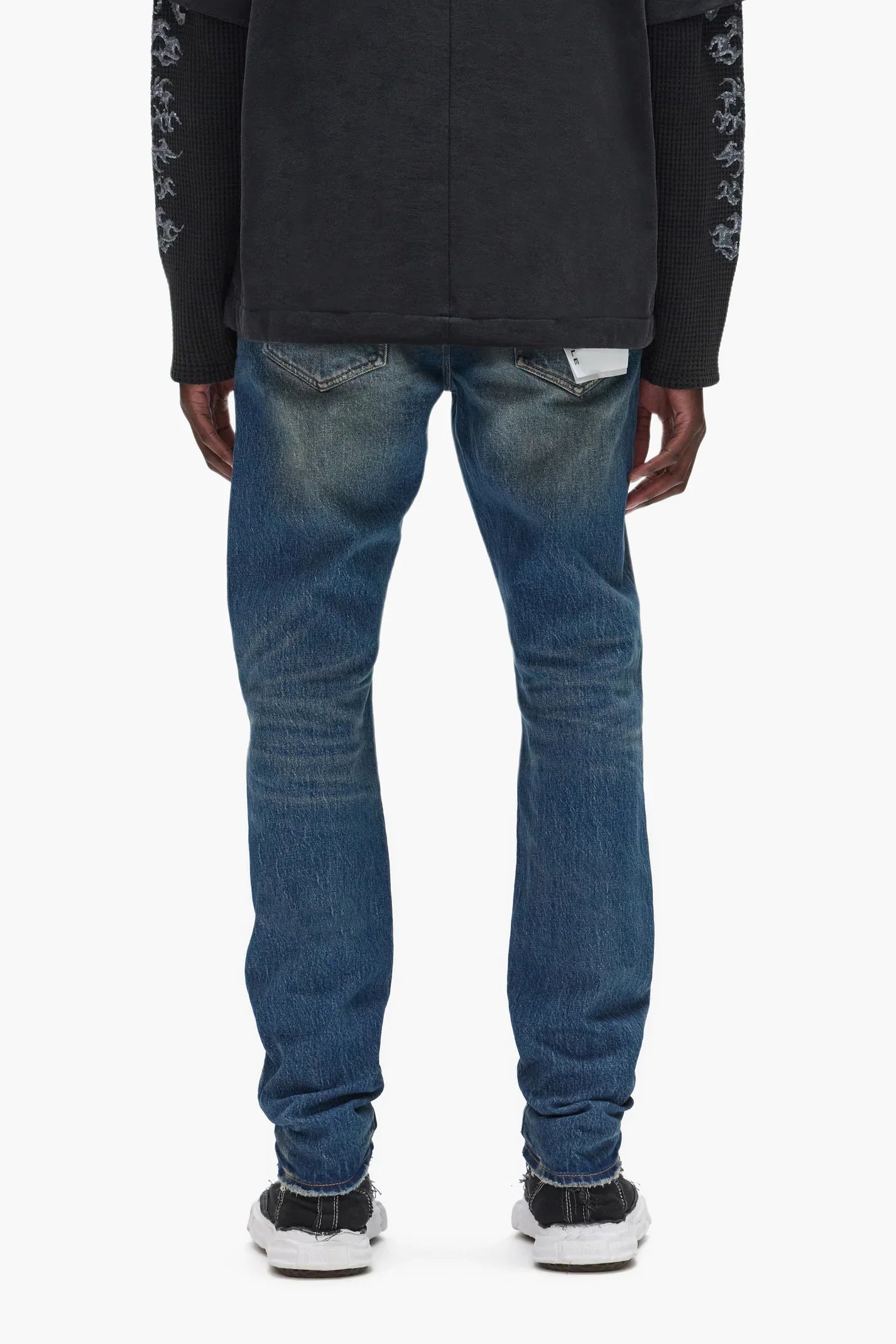 PURPLE Jeans Straight Fit Medium Wash