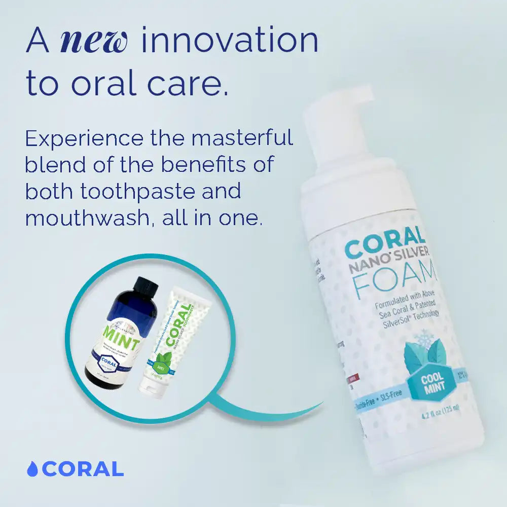 Fluoride Free Mint Toothpaste with Nano Silver & Xylitol