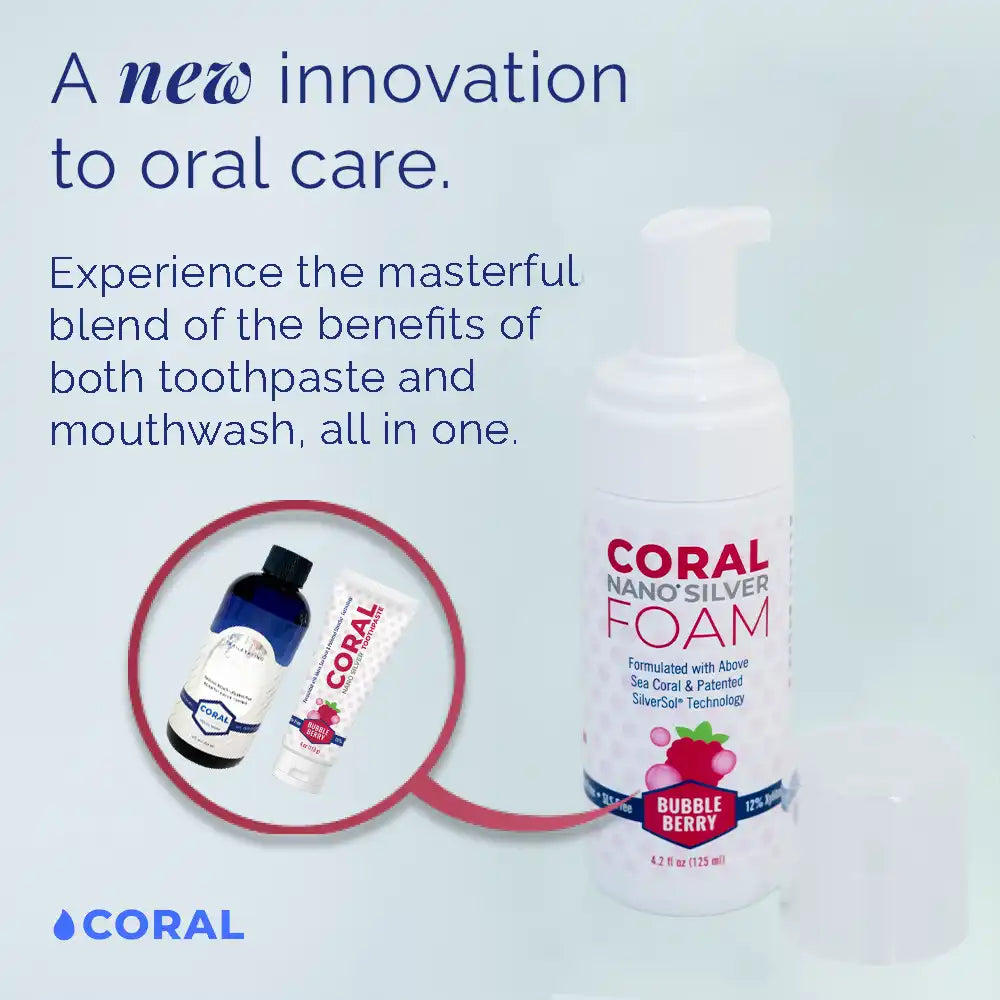 Fluoride Free Foaming Bubble Berry Kids Toothpaste with Xylitol & Nano Silver