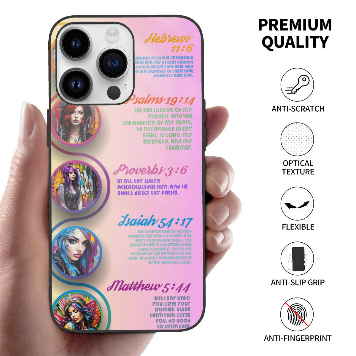 Directed Paths iPhone 14 Glass Case (3 cameras)