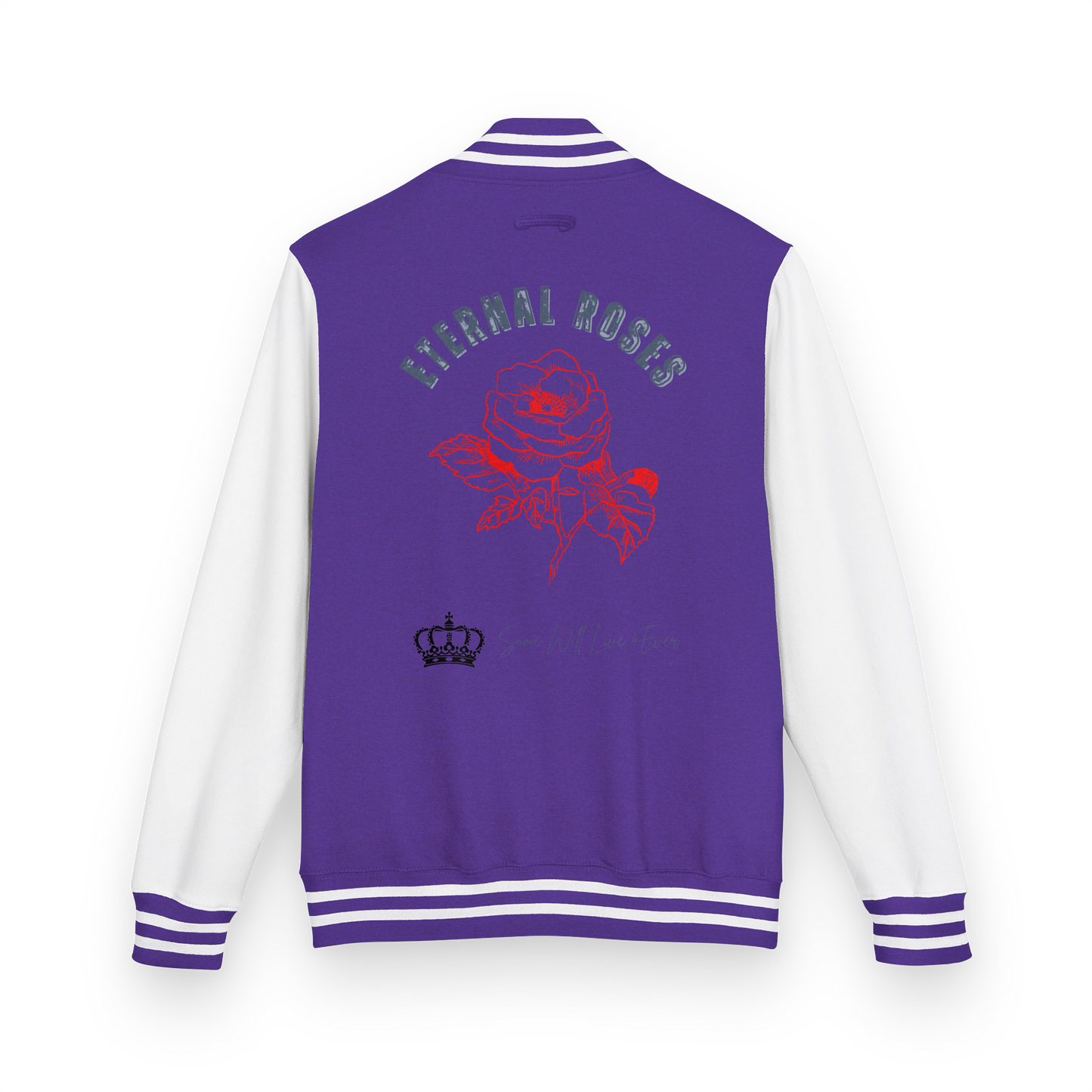 Eternal Roses Heavyweight Letterman Jacket