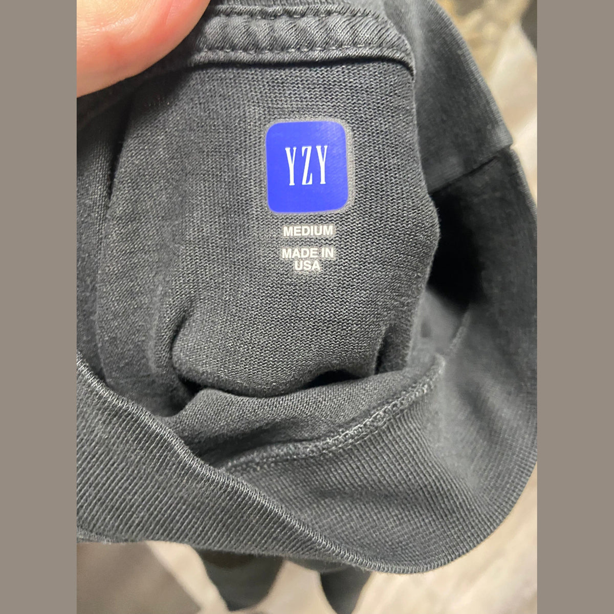 Yeezy Gap Engineered by Balenciaga Dove Longsleeve Tee Black