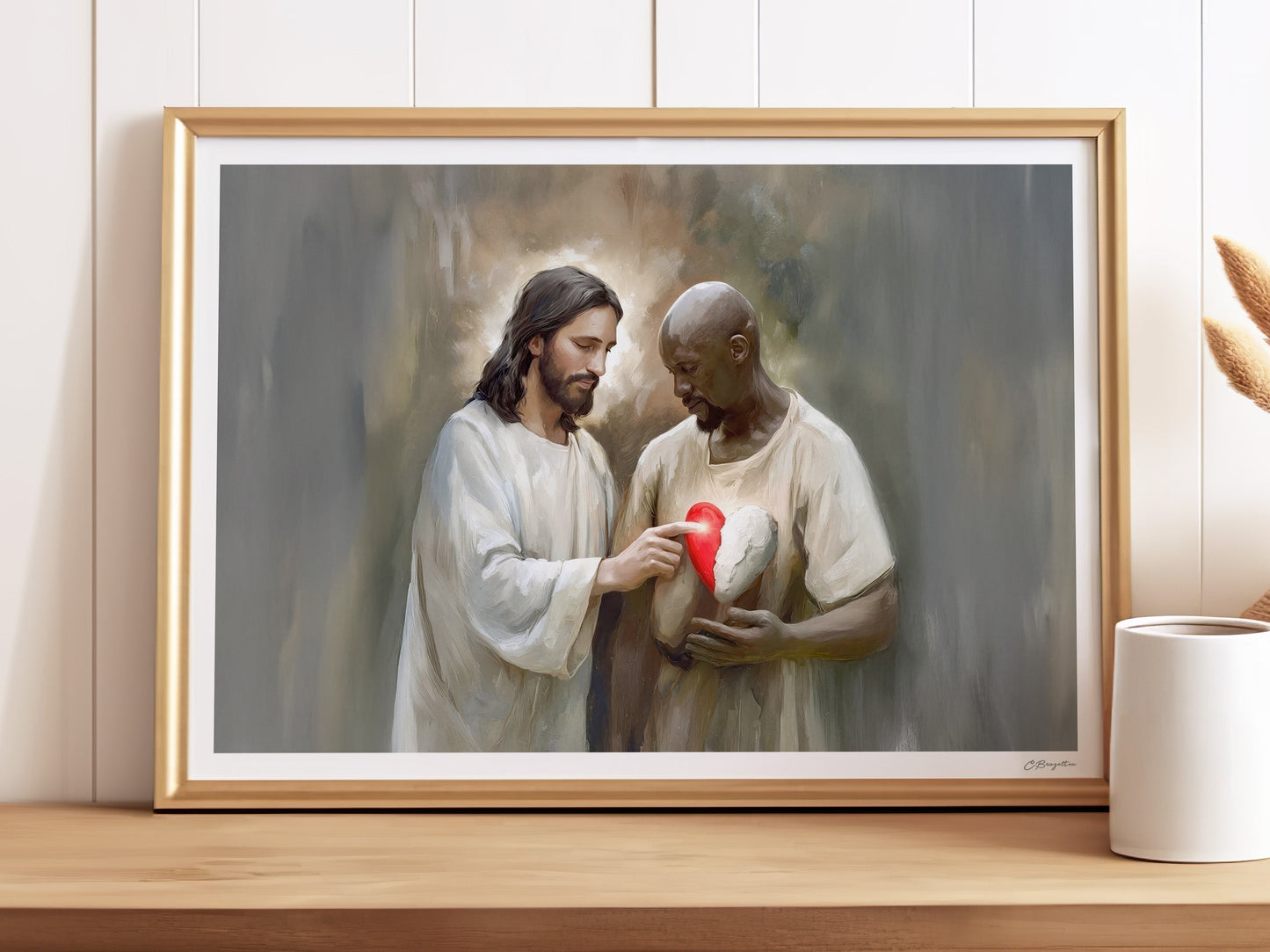 New Heart | Signed Handmade Art Print