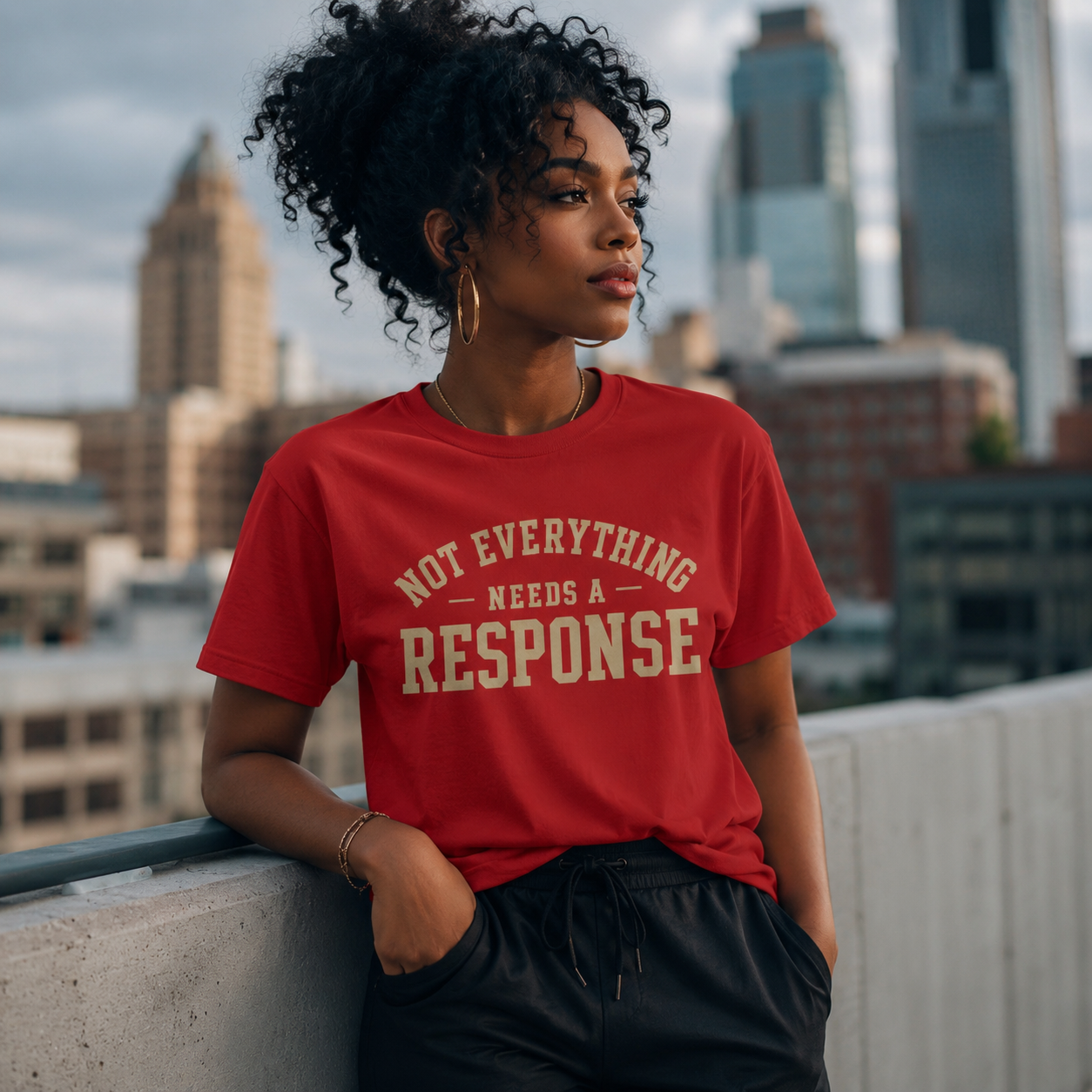 Not Everything Needs a Response Tee — SEEN. Identity Collection