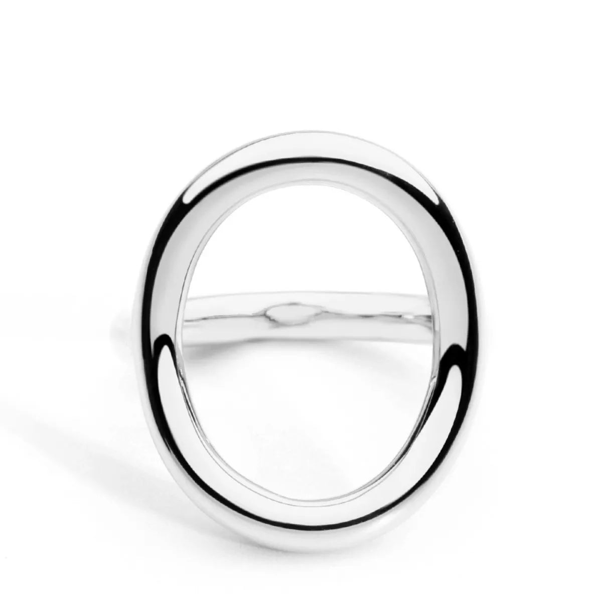 18K Gold-Plated Copper Round Ring