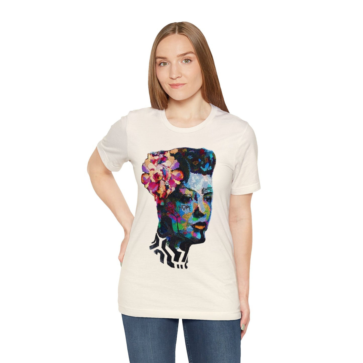 Billie Radical Unisex High End Cotton Short Sleeve Tee HUE+MAN Collective