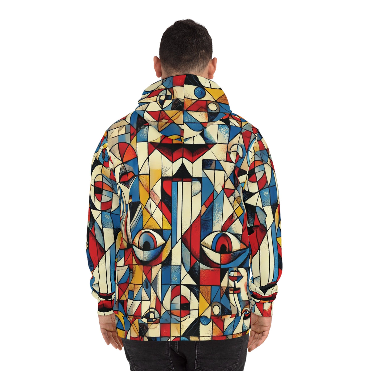 Deception Mosaic Anti-Surveillance Hoodie - Advanced Privacy Clothing