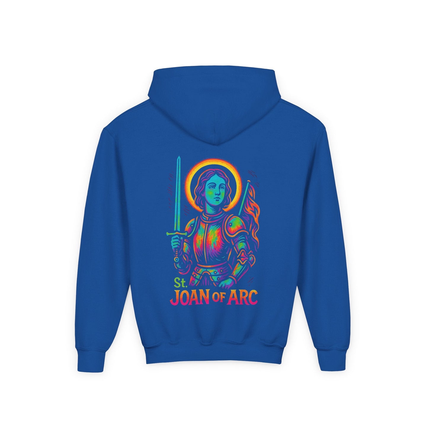 St. Joan of Arc | Kids Catholic Hoodie | Warrior Saint